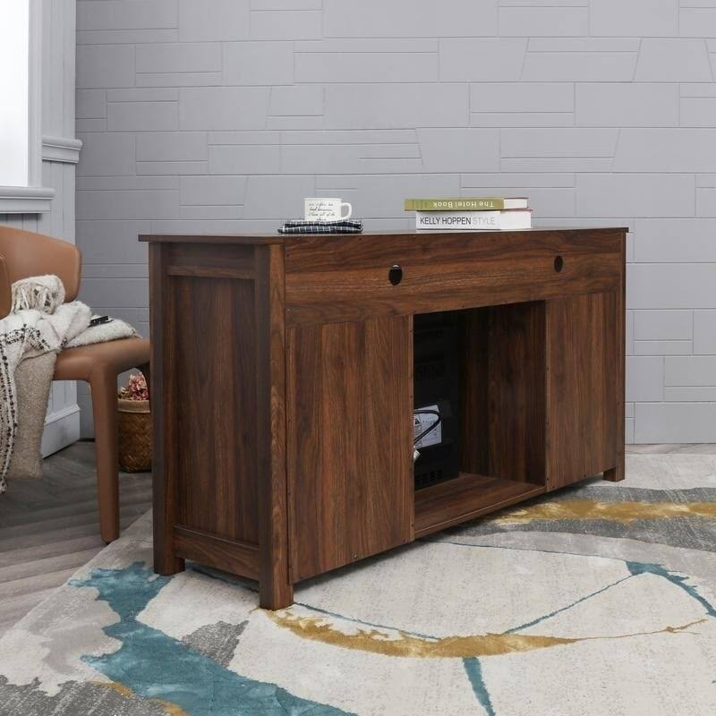 TV Stand with Electric Fireplace 43.3 W5580