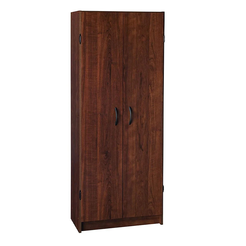 Adjustable 4 Shelf Pantry Cabinet White H3377