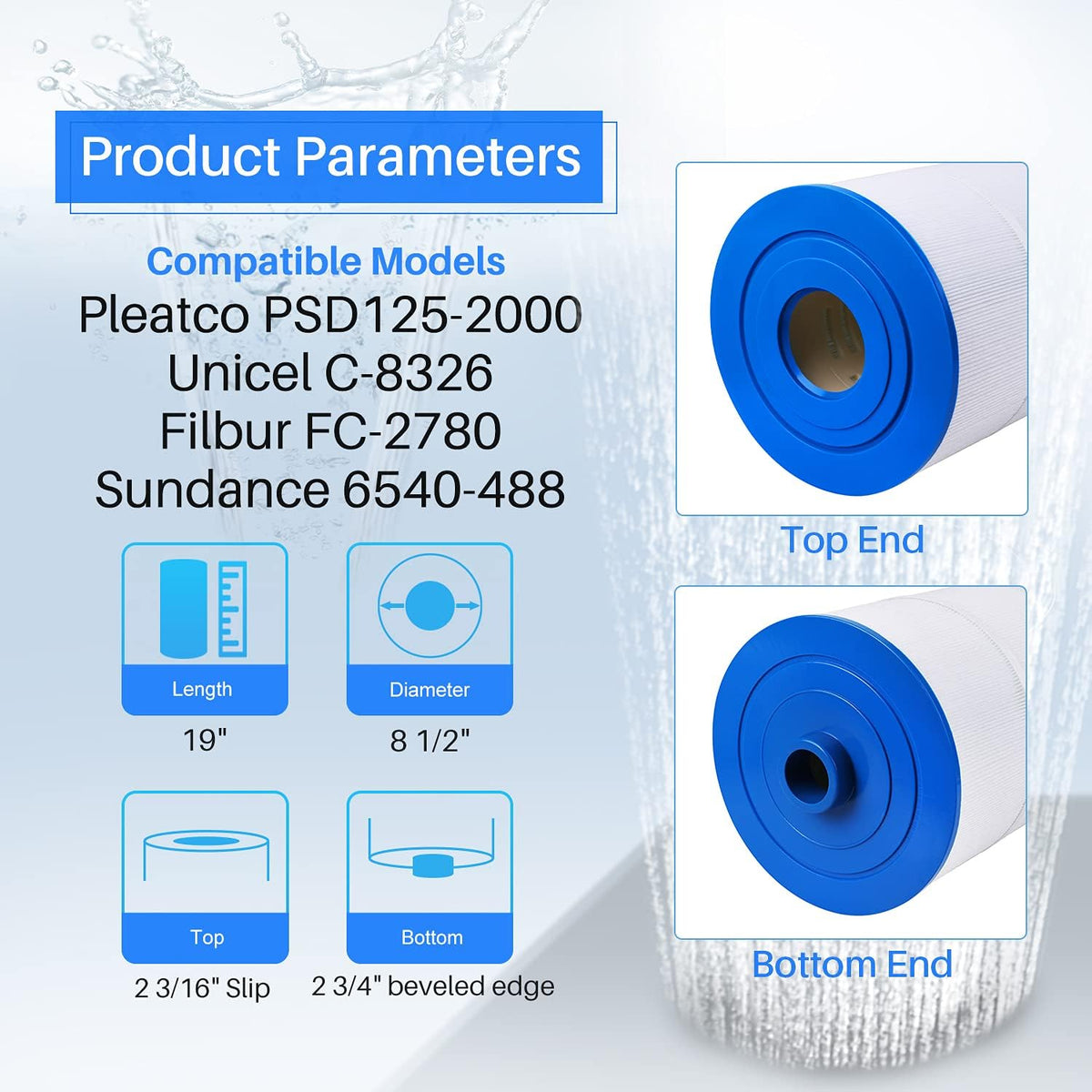 125 sq.ft Filter Cartridge N5503