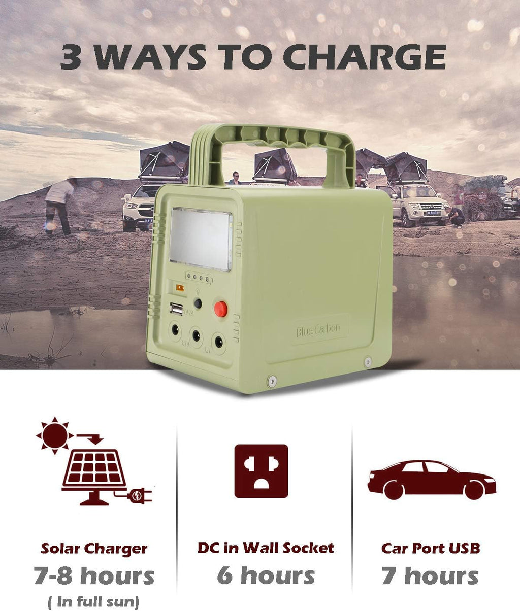 84Wh Portable Power Station with Solar Panel N273532