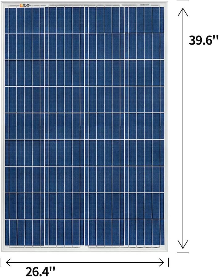 100 Watt 12 Volt Polycrystalline Solar Panel X846