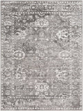 Charcoal Distressed Area Rug G5385
