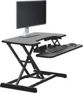 Compact Two-Tier Height Adjustable Standing Desk Converter D61655