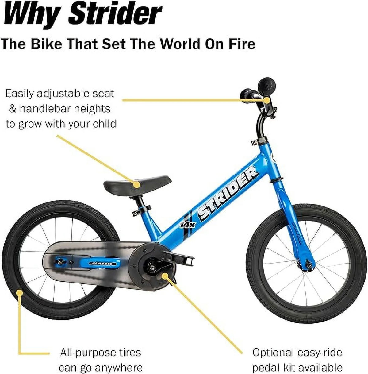 14x Sport Balance Bike Awesome Blue B61230