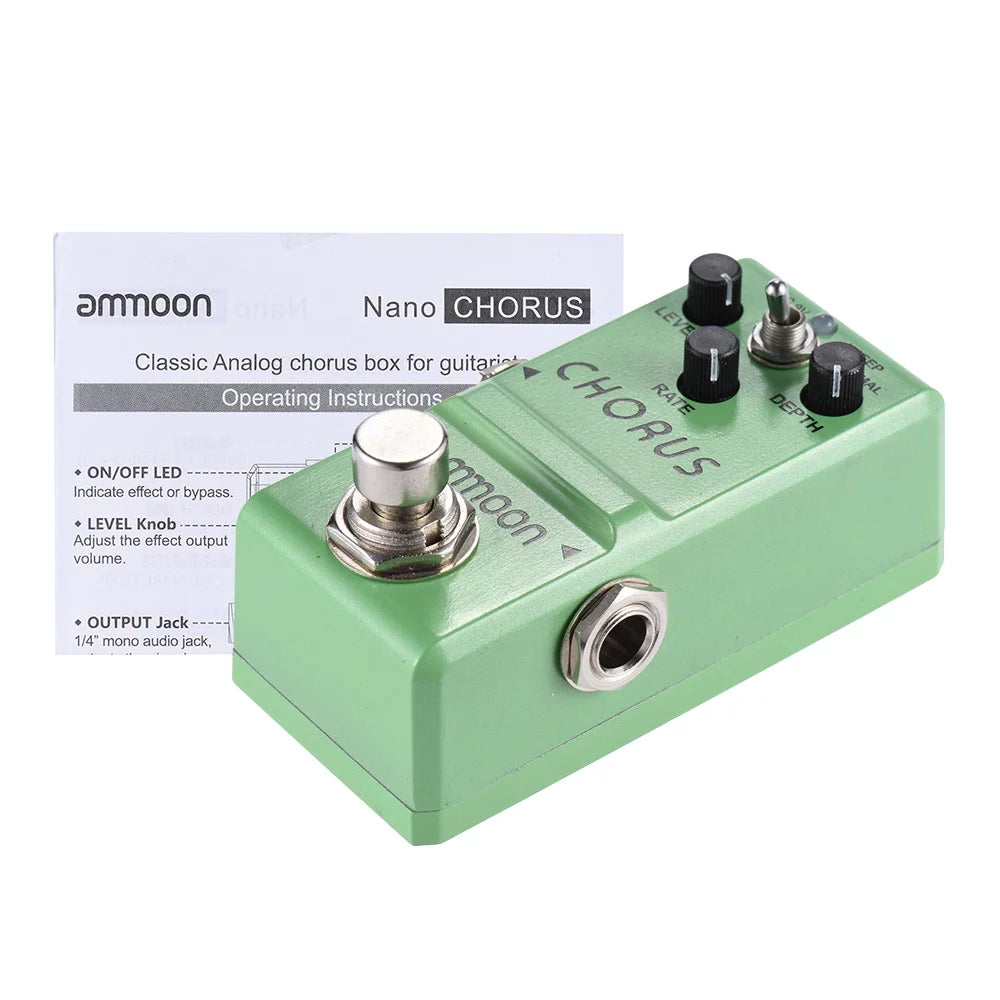 Analog Chorus Guitar Effect Pedal with True Bypass K91982