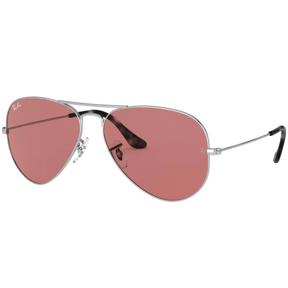 Silver Aviator Sunglasses E1043