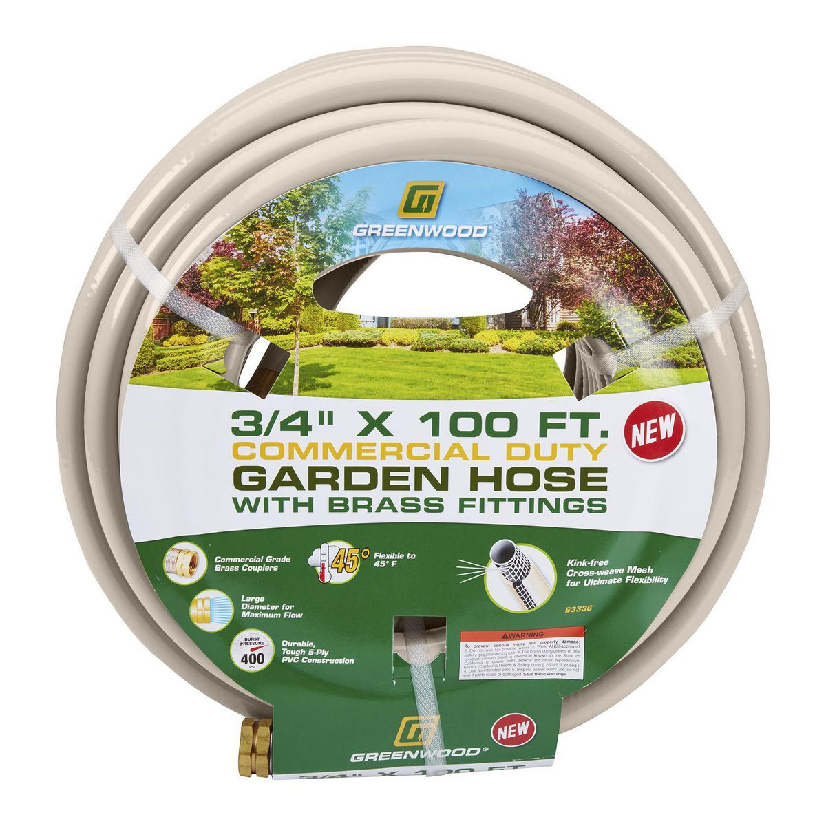 100 ft. x 3/4 in. Garden Hose V406