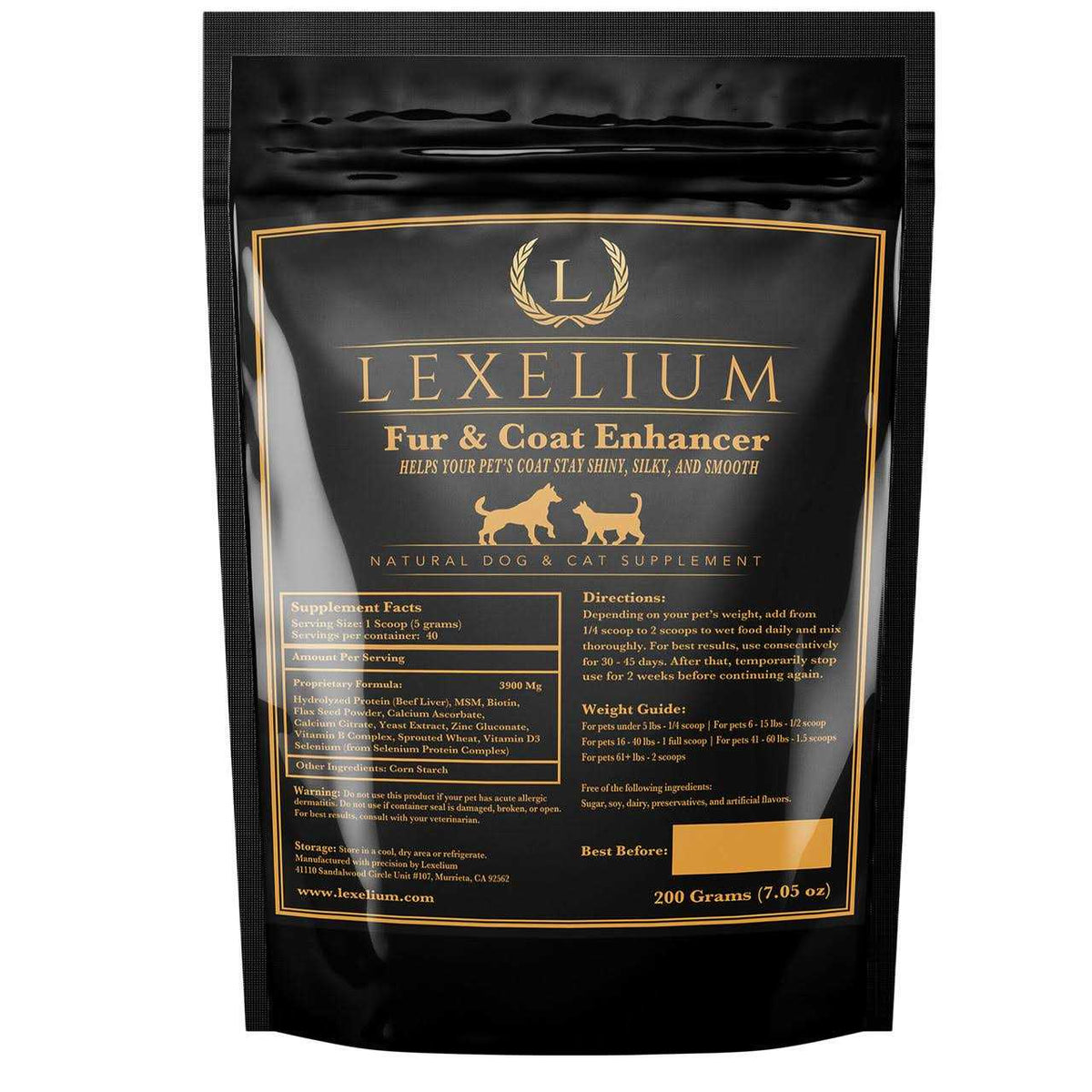 Dermatitis Skin and Coat Supplement for Dogs and Cats P87624