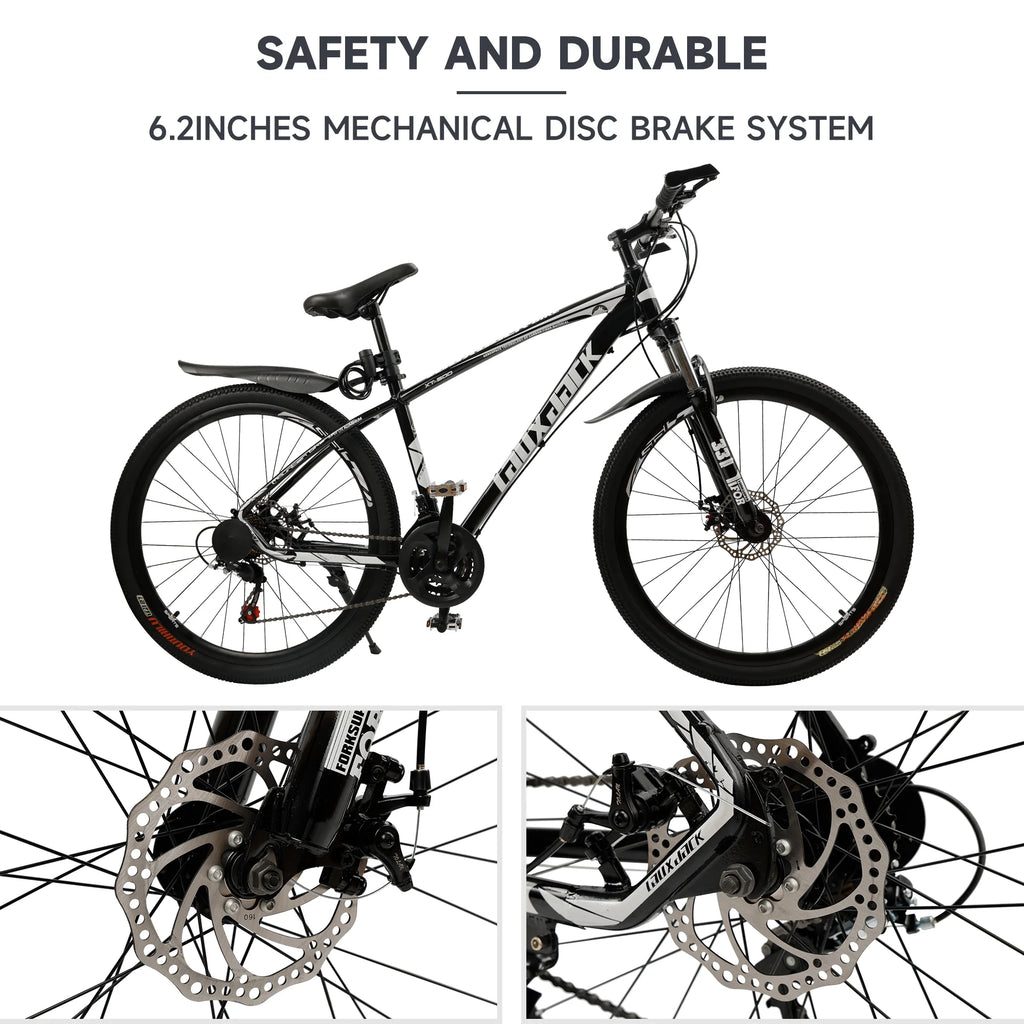 Full Suspension 21 Speed 27.5 inch Dual Disc Brake Mountain Bike G791688