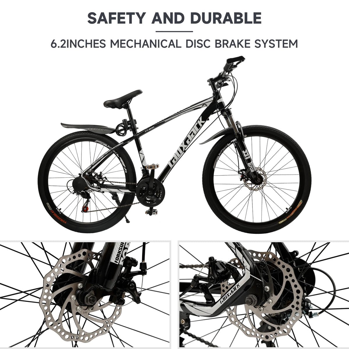 Full Suspension 21 Speed 27.5 inch Dual Disc Brake Mountain Bike G791688