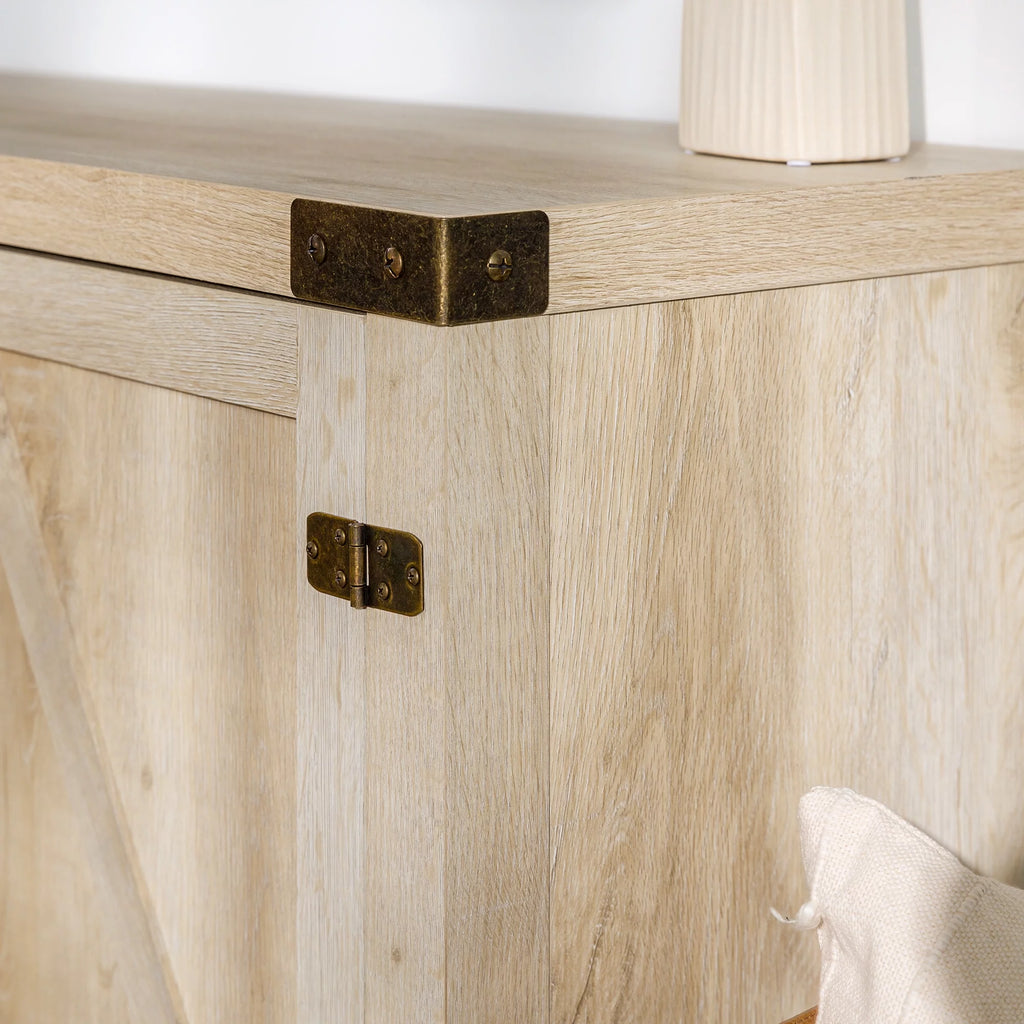 Modern Farmhouse Barn Door TV Stand E21778