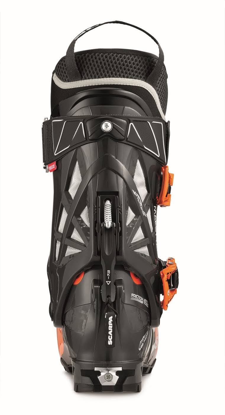 Orange Ski Boots T4167