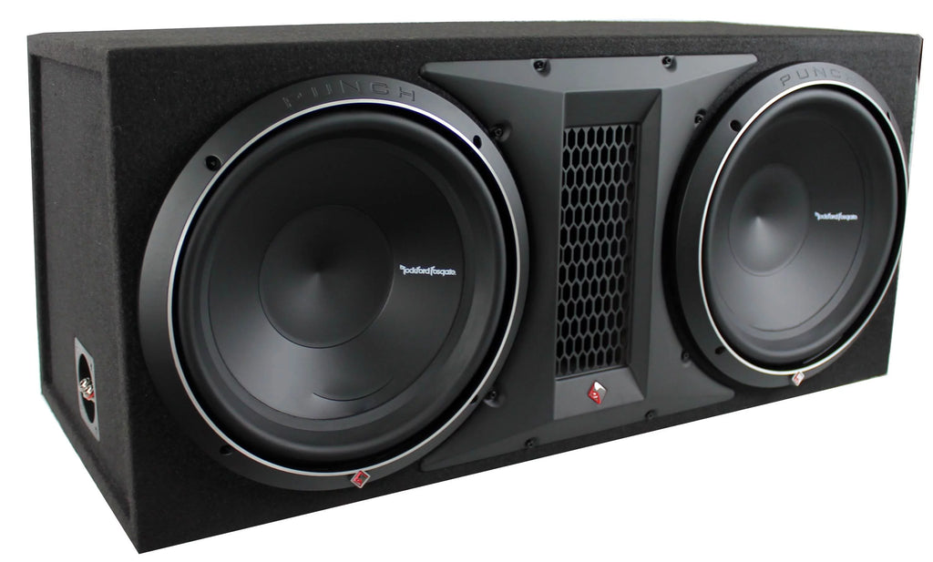 12 Inch 2400 Watt Dual Loaded Subwoofer Enclosure R752