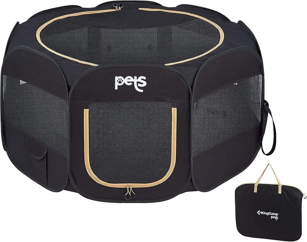 Portable Foldable Pet Playpen with Carrying Bag P1002