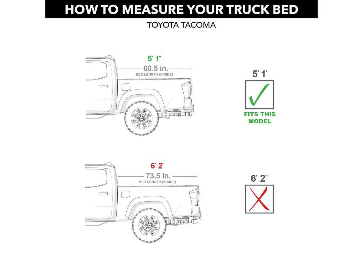 Hard Tri-Fold Truck Bed Tonneau Cover Q6089