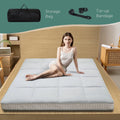 Reversible Sherpa Fleece Foam Floor Mattress Y304