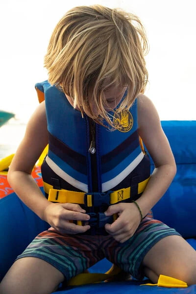 Child Boy Blue Life Jacket F6079