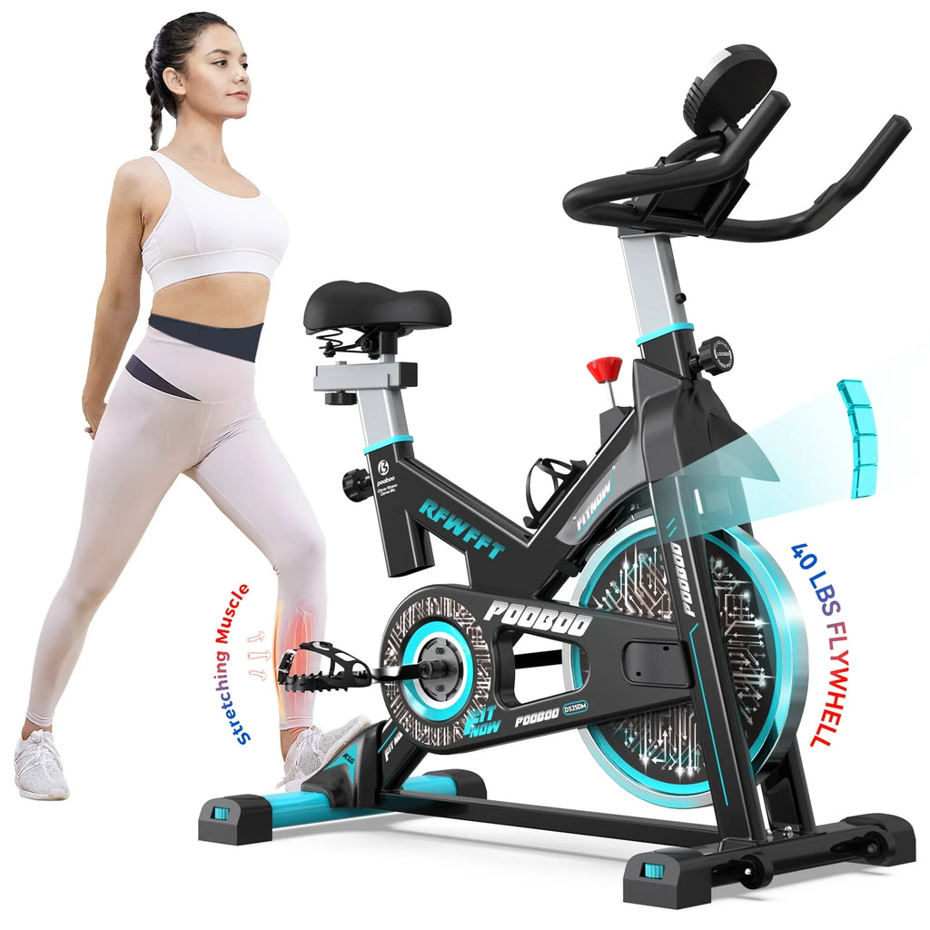 Adjustable Magnetic Resistance Indoor Exercise Bike A6159