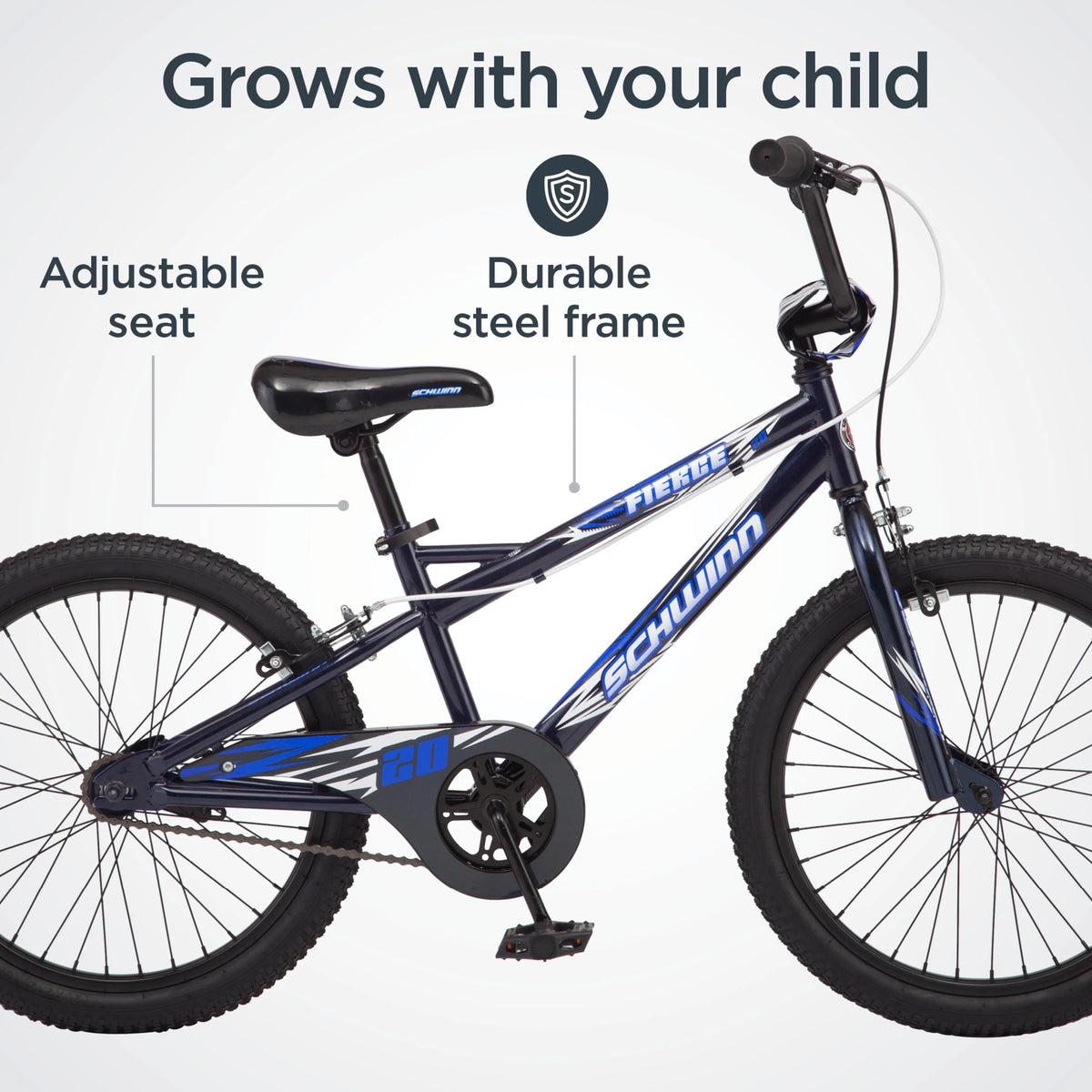 20 in. Blue Kids Bicycle I656