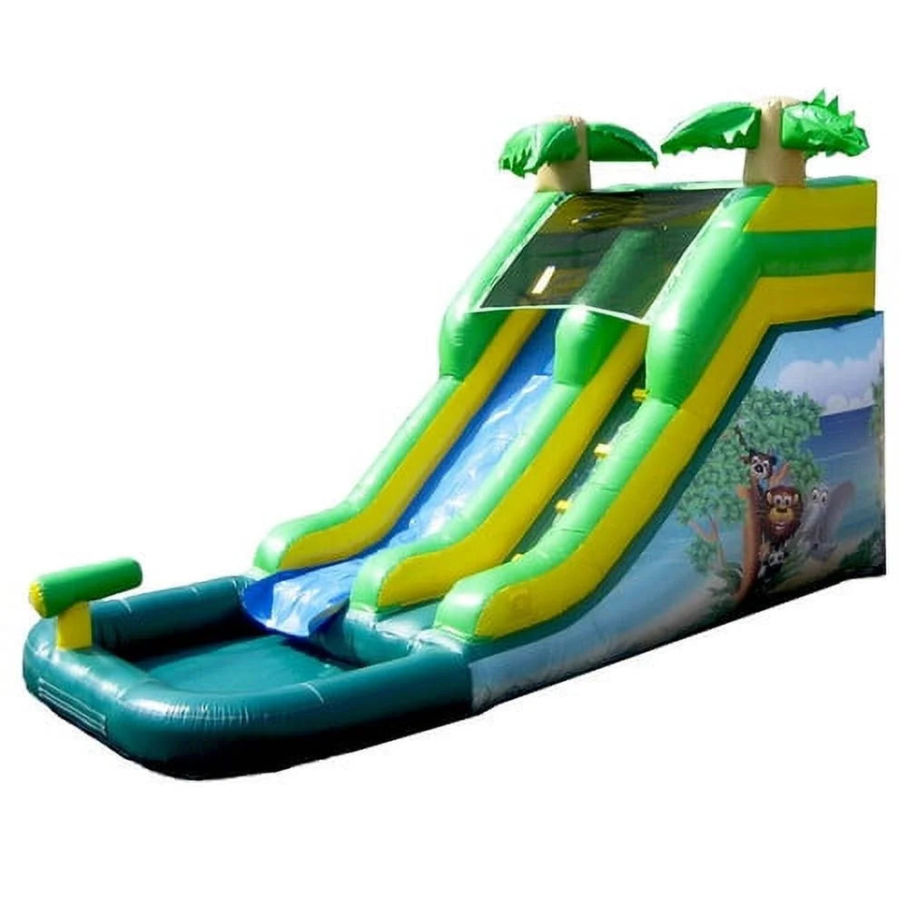Inflatable Water Slide with Splash Pool W680