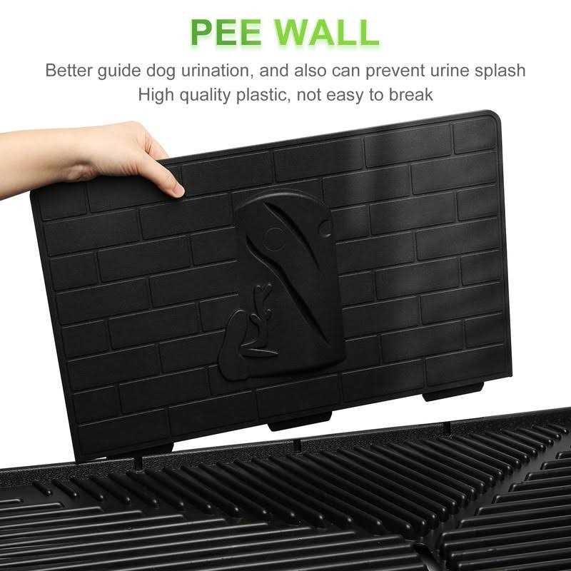 Large Reusable Dog Grass Pad with Tray G55195