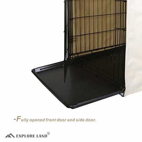Dog Crate Cover Polyester Pet Kennel Cover D455203
