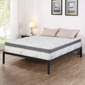14'' Platform Metal Bed with Wood Slats King Q73788