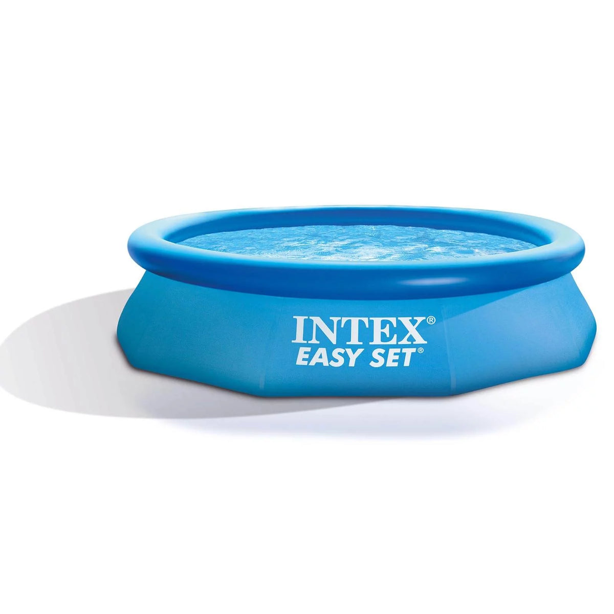 10ft x 30in Inflatable Round Swimming Pool & Pump E746