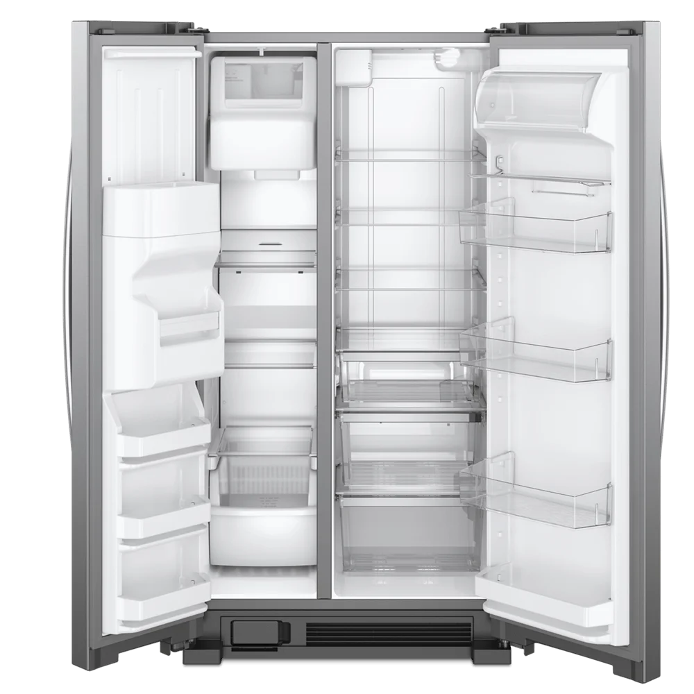 33 Wide 21.4 Cu. Ft. Side By Side Refrigerator - White Q508448