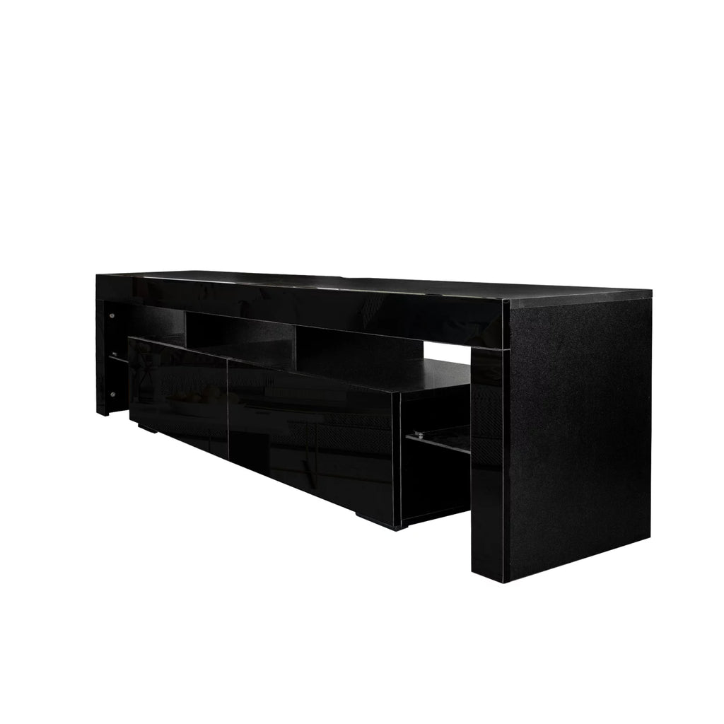 Black Modern LED TV Stand up to 80'' C365630