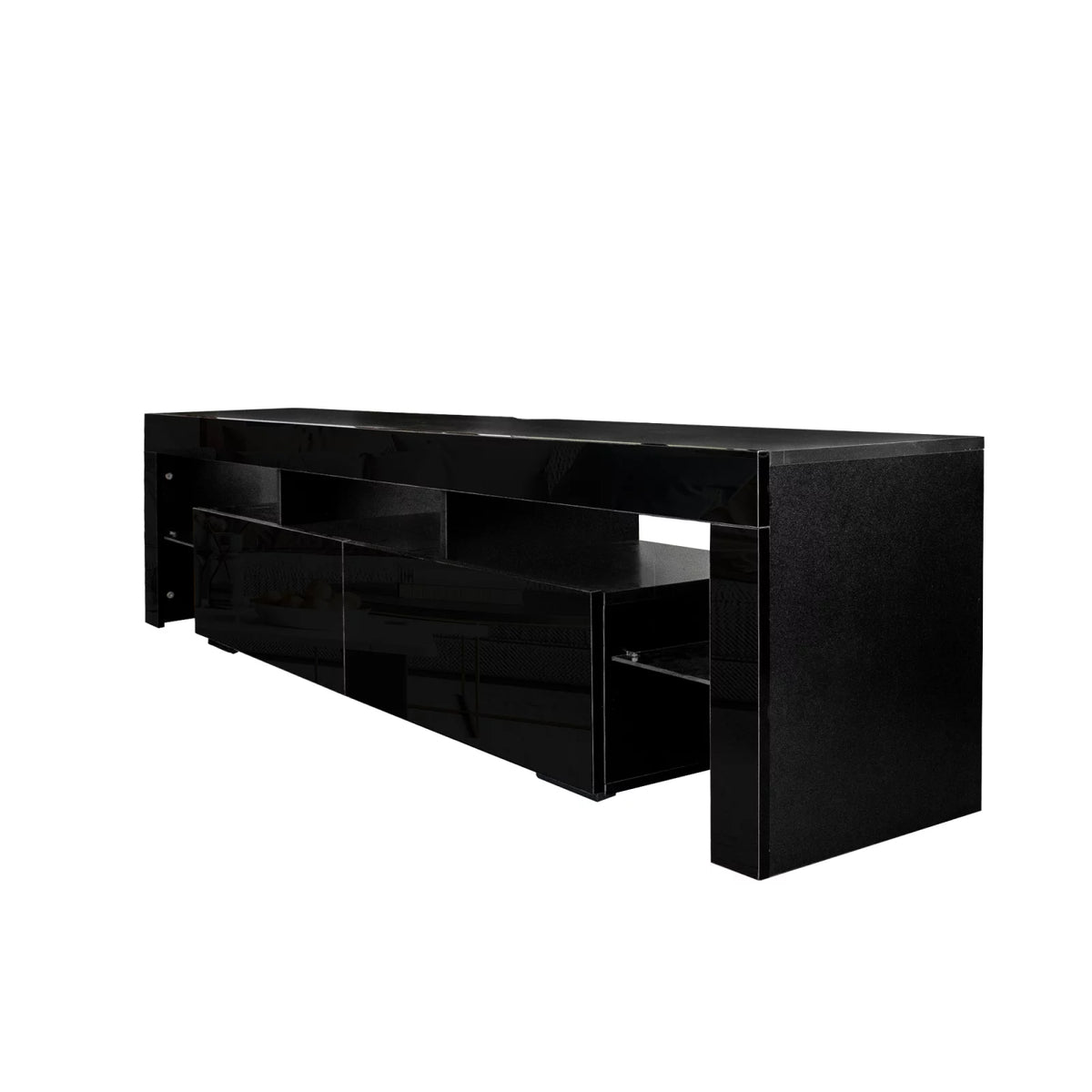 Black Modern LED TV Stand up to 80'' C365630