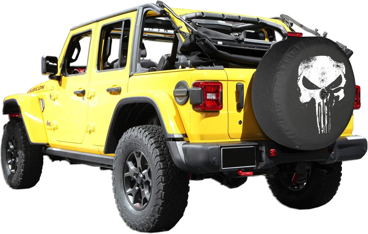 Soft JL Tire Cover with Back-up Camera Y58324