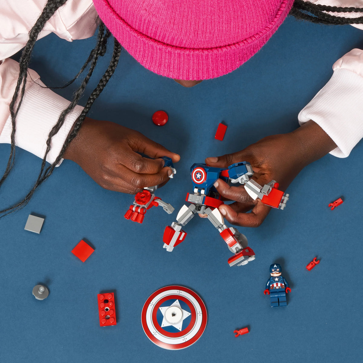 Captain America Mech Armor 121 Pieces N632