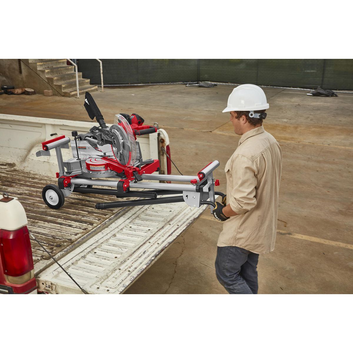 400 lb. Mobile Folding Miter Saw Stand I853