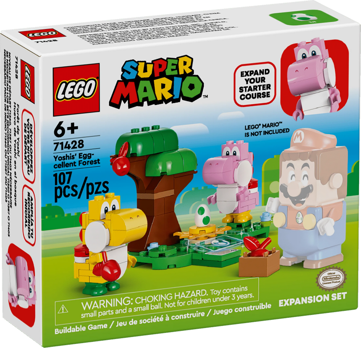 Building Toy Set with 2 Brick-Built Characters Y59986