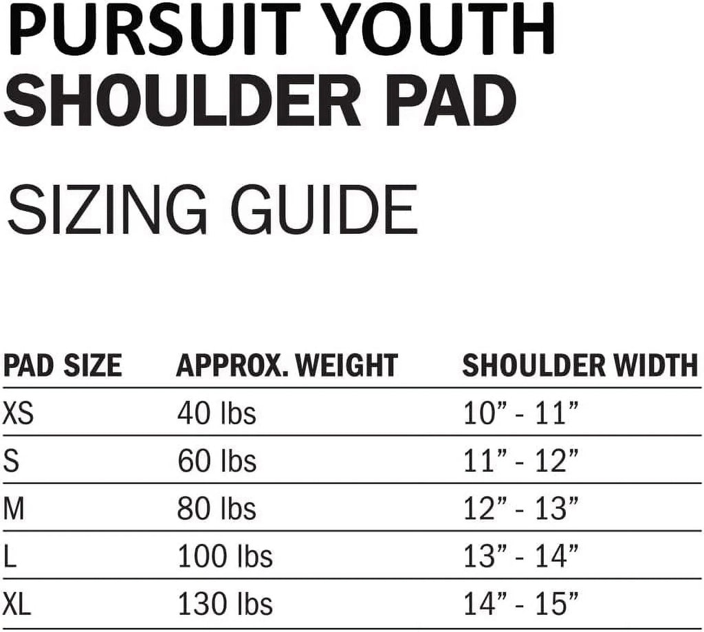 Youth Football Shoulder Pads W19891