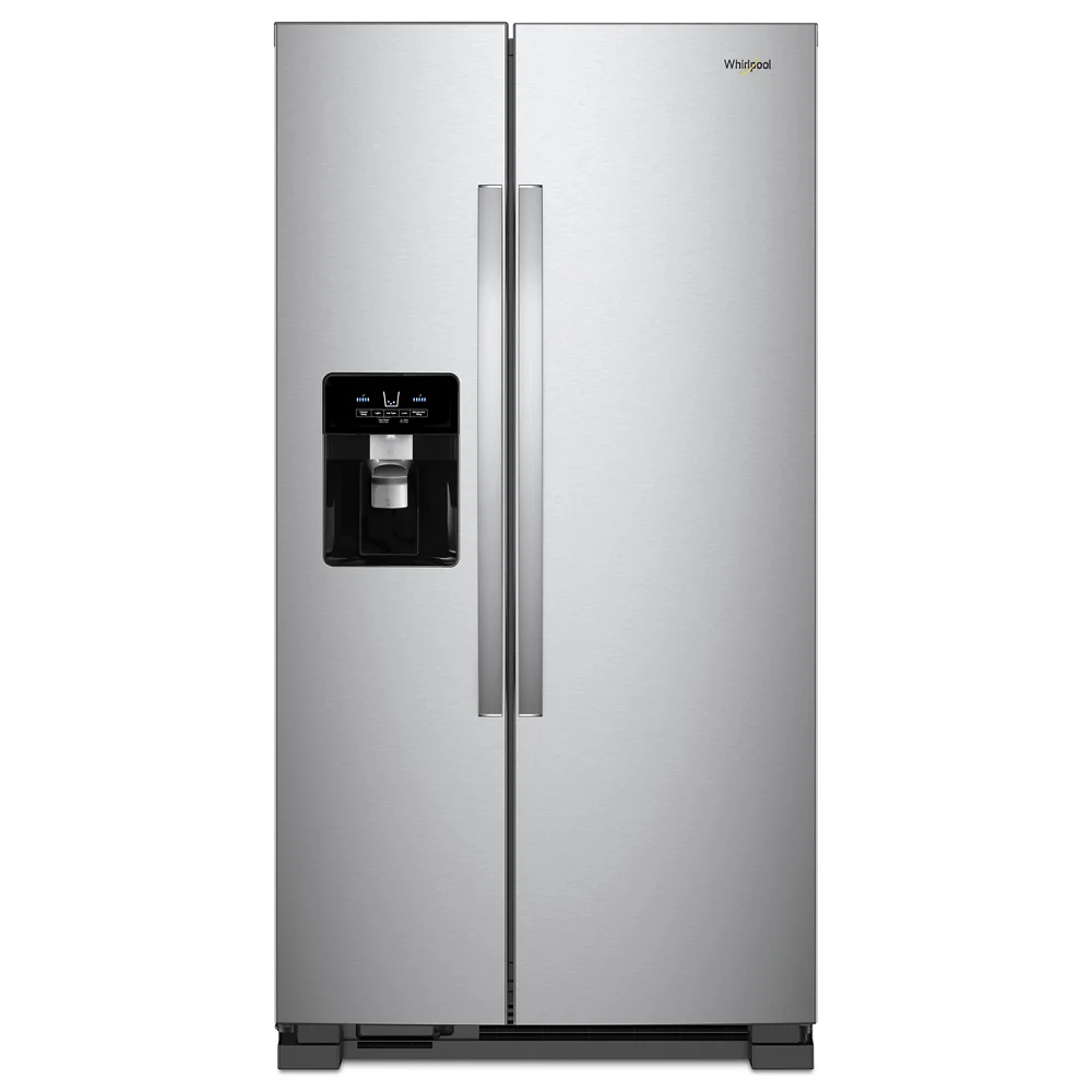 33 Wide 21.4 Cu. Ft. Side By Side Refrigerator - White Q508448