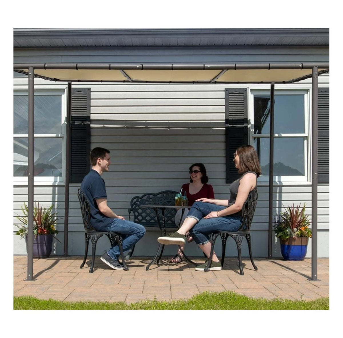 10' x 6' Gazebo Canopy J811268
