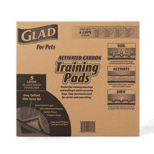 Black Charcoal Puppy Pads L42322