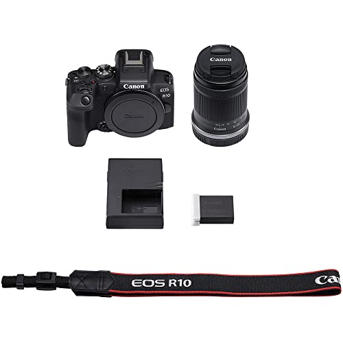 Black Mirrorless Camera with 18-45mm Lens J862988