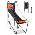Foldable Single Shot Basketball Arcade Game with Electronic Scorer R21275