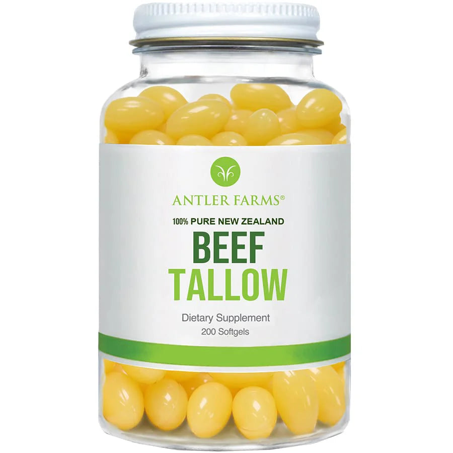 Pure New Zealand Beef Tallow 200 Softgels 500mg C51856
