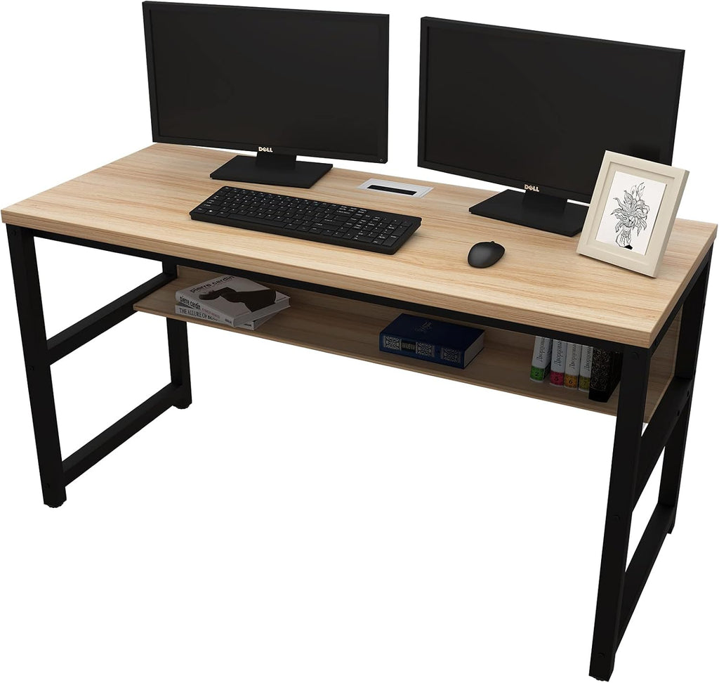 Computer Desk with Bookshelf Z589729