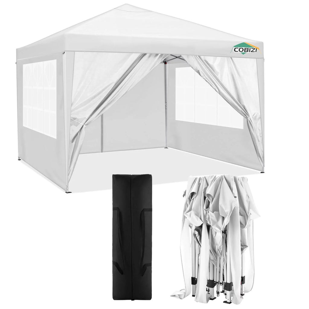 10x20 Pop up Canopy Tent with 6 Removable Sidewalls V869816