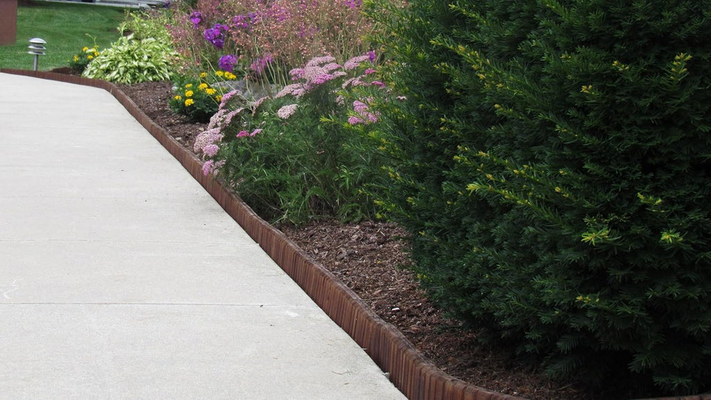 Brown Natural Lawn & Landscape Border Edging 8-Pack B89303