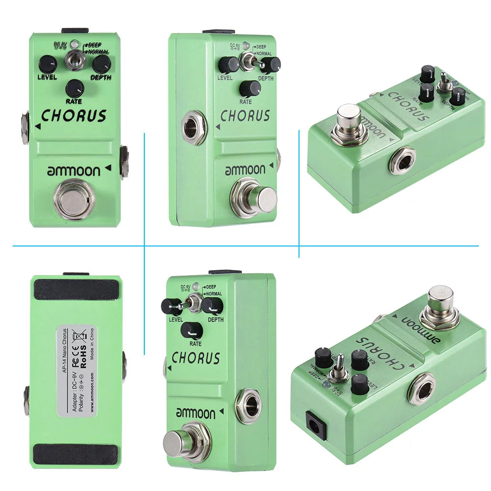 Analog Chorus Guitar Effect Pedal with True Bypass K91982