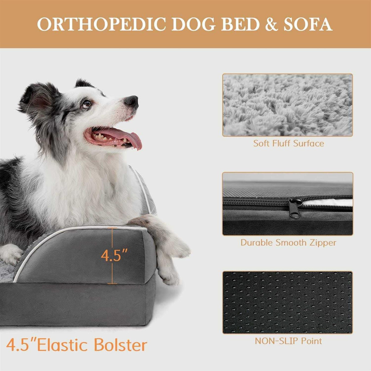 Waterproof Orthopedic Dog Bed Z44459