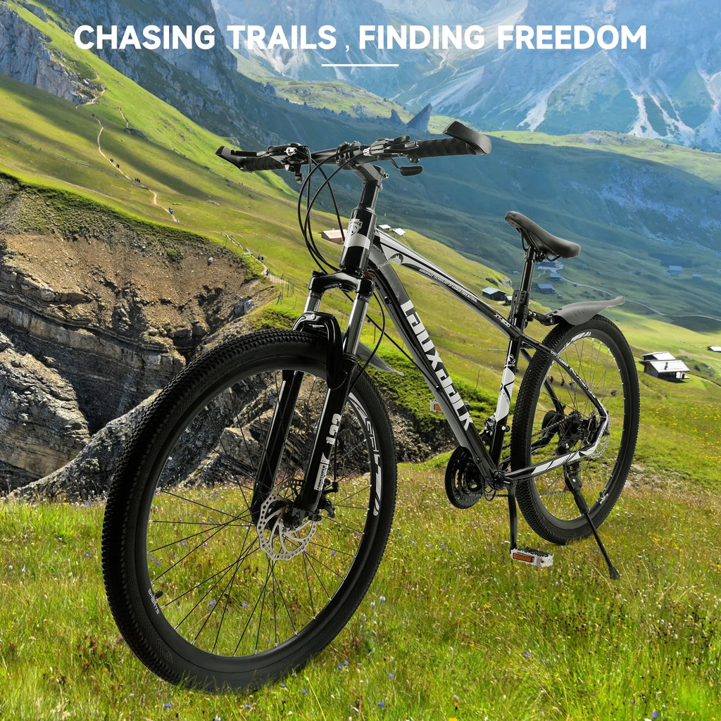 Full Suspension 21 Speed 27.5 inch Dual Disc Brake Mountain Bike G791688