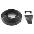 2-inch Tall 30-ft Plastic Black Landscape Edging D455307