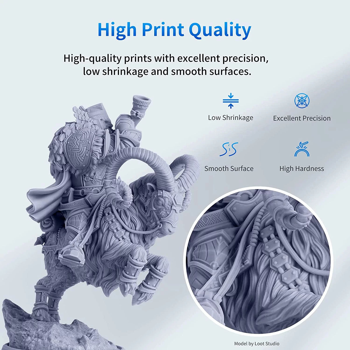 405nm UV Resin for LCD 3D Printer Gray 2kg V3280
